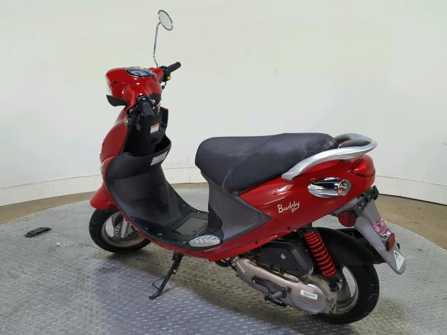 RFVPAP5A4D1110366 - 2013 GENUINE SCOOTER CO. BUDDY 50 RED photo 6