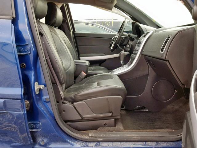 2CNDL037686314204 - 2008 CHEVROLET EQUINOX SP BLUE photo 5