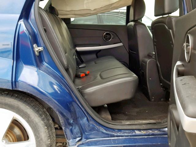 2CNDL037686314204 - 2008 CHEVROLET EQUINOX SP BLUE photo 6