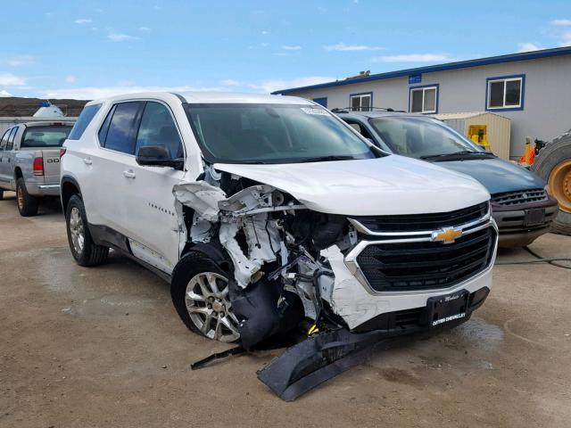 1GNERFKW5JJ116796 - 2018 CHEVROLET TRAVERSE L WHITE photo 1