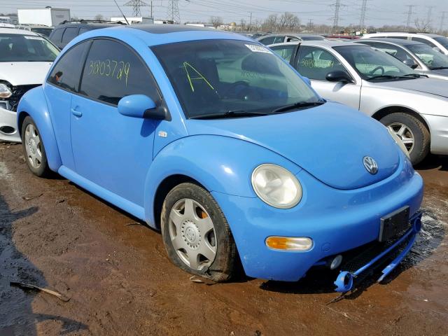 3VWCD21C51M431032 - 2001 VOLKSWAGEN NEW BEETLE Mavi foto 1