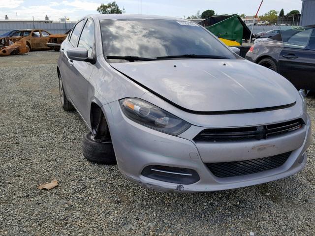 1C3CDFBBXFD390517 - 2015 DODGE DART SXT GRAY photo 1