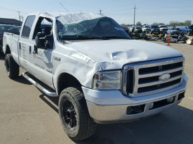 1FTWW31PX7EA86128 - 2007 FORD F350 SRW S WHITE photo 1