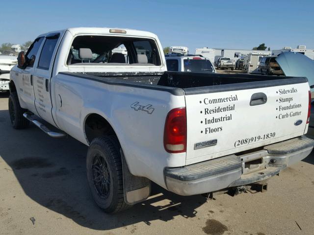 1FTWW31PX7EA86128 - 2007 FORD F350 SRW S WHITE photo 3