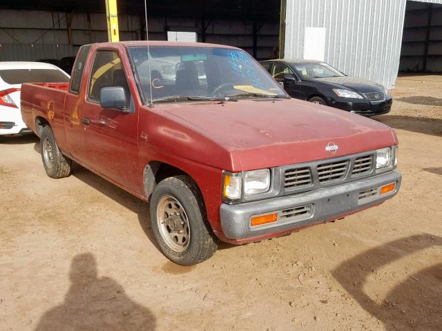 1N6SD16S7PC427256 - 1993 NISSAN TRUCK KING MAROON photo 1