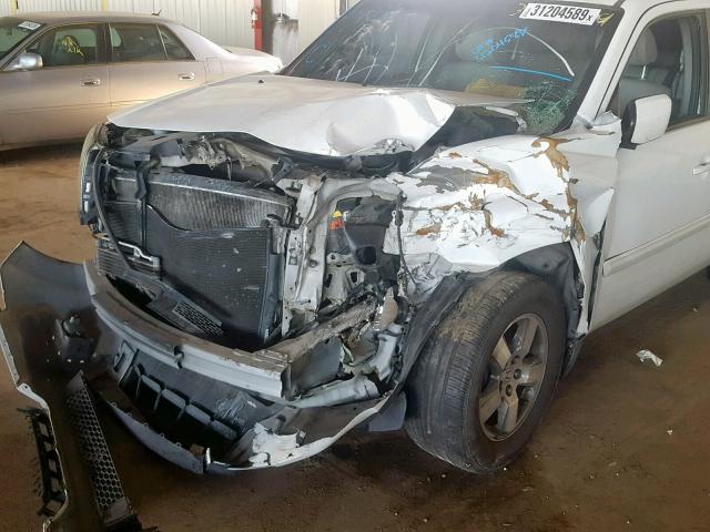 5FNYF3H55BB025399 - 2011 HONDA PILOT EXL WHITE photo 9