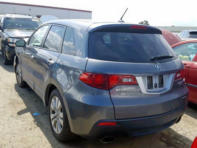 5J8TB1H51BA004411 - 2011 ACURA RDX TECHNO CHARCOAL photo 3