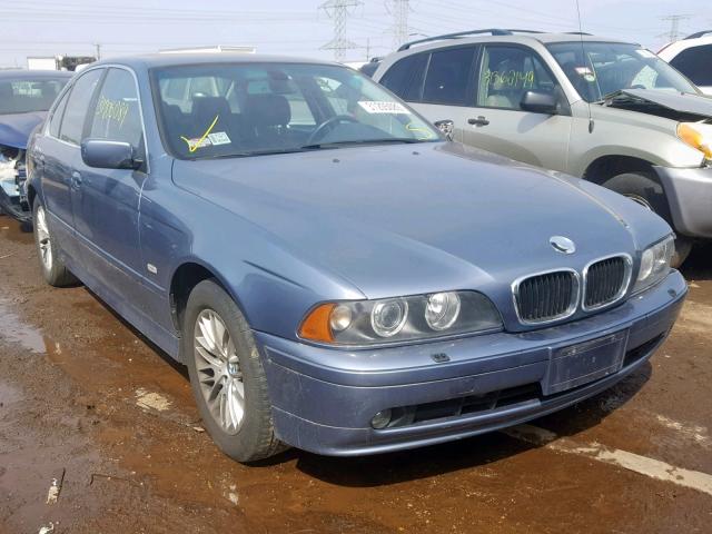 WBADT63422CH94687 - 2002 BMW 530I BLUE photo 1