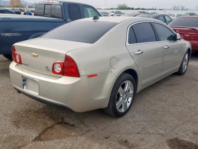 1G1ZC5E04CF246791 - 2012 CHEVROLET MALIBU 1LT GOLD photo 4