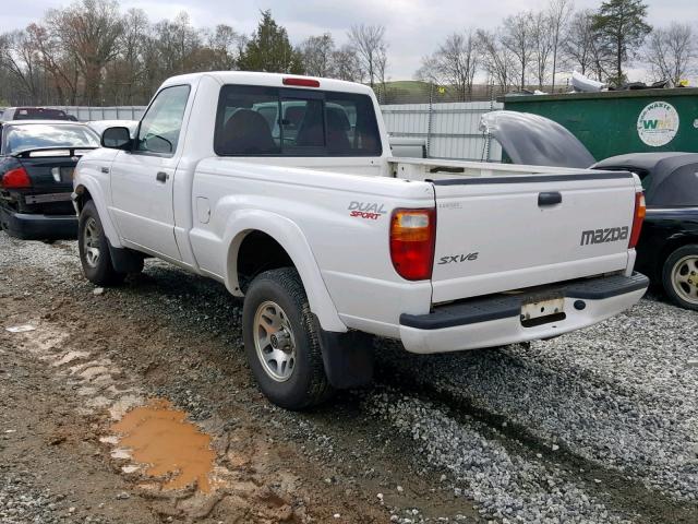 4F4YR12U31TM26920 - 2001 MAZDA B3000 WHITE photo 3