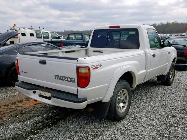 4F4YR12U31TM26920 - 2001 MAZDA B3000 WHITE photo 4