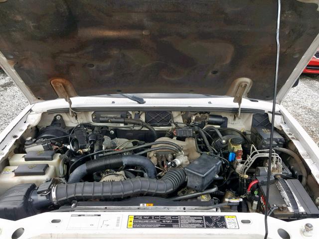 4F4YR12U31TM26920 - 2001 MAZDA B3000 WHITE photo 7