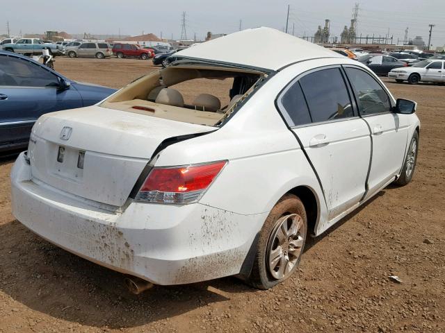 1HGCP26469A198932 - 2009 HONDA ACCORD LXP WHITE photo 4