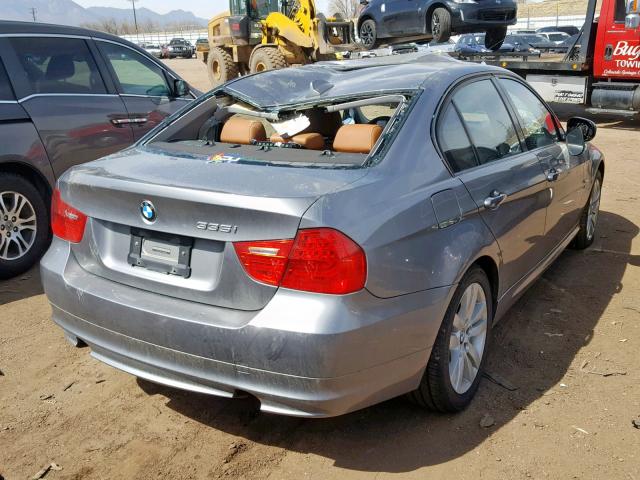 WBAPL3C52AA408474 - 2010 BMW 335 XI GRAY photo 4