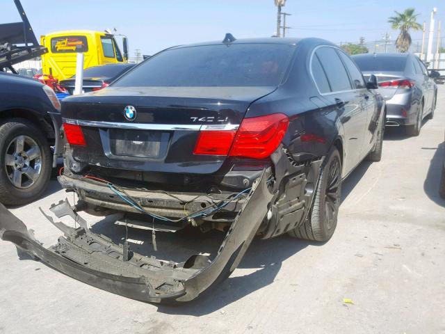 WBAKB4C55CC576183 - 2012 BMW 740 LI BLACK photo 4