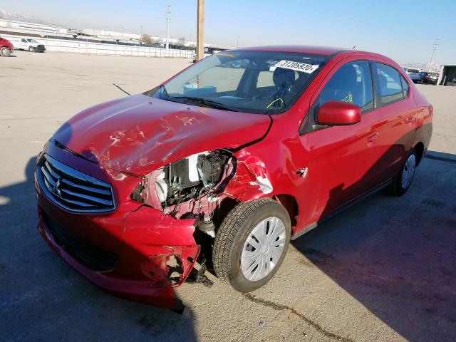 ML32F3FJ4KHF12346 - 2019 MITSUBISHI MIRAGE G4 ES  фото 2