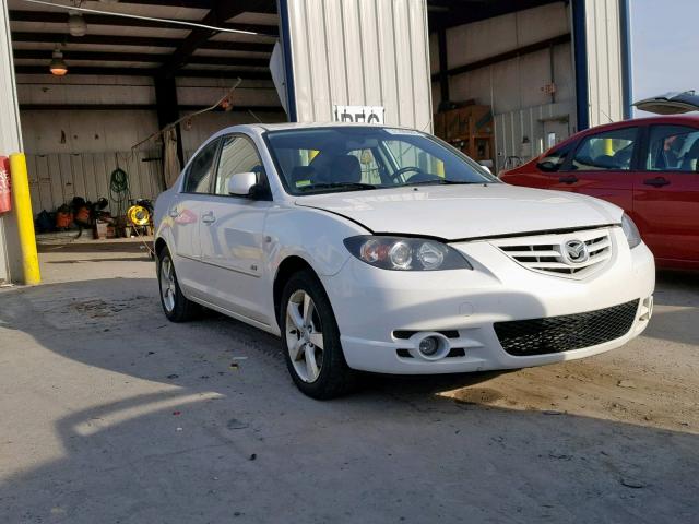 JM1BK123161500445 - 2006 MAZDA 3 S WHITE photo 1