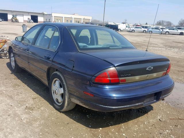 2G1WN52K7W9274990 - 1998 CHEVROLET LUMINA LTZ BLUE photo 3