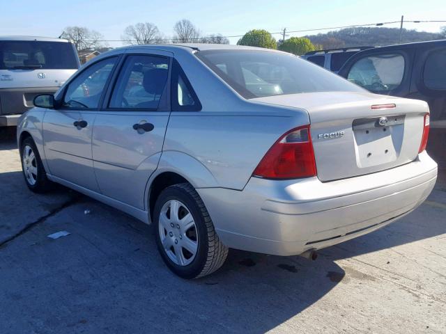 1FAFP34N17W296897 - 2007 FORD FOCUS ZX4 SILVER photo 3