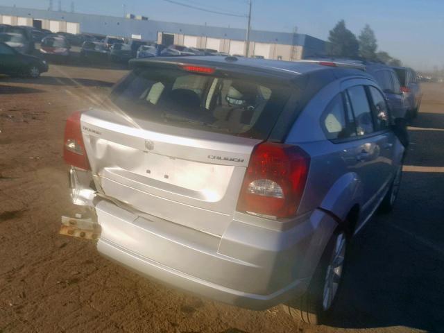 1B3CB5HAXBD293839 - 2011 DODGE CALIBER HE SILVER photo 4