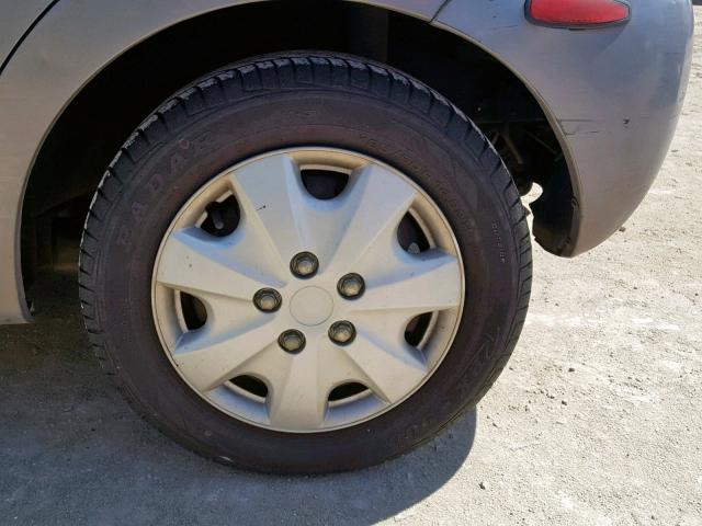 KL1TD66627B766432 - 2007 CHEVROLET AVEO BASE ნაცრისფერი ფოტო 9
