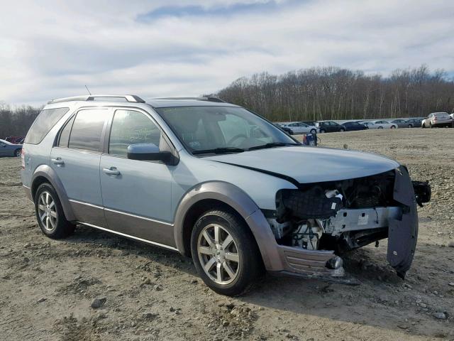 1FMDK05W18GA03285 - 2008 FORD TAURUS X S BLUE photo 1