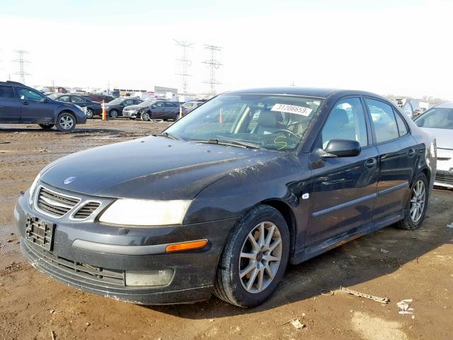 YS3FD49YX41034681 - 2004 SAAB 9-3 ARC BLACK photo 2