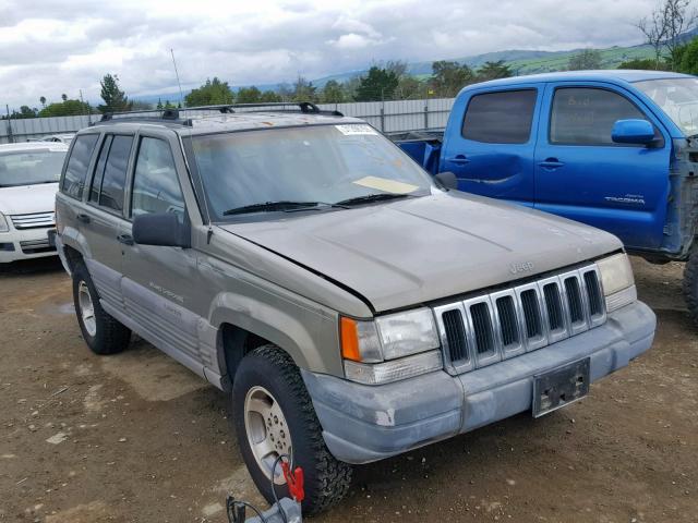 1J4GZ58S8TC365093 - 1996 JEEP GRAND CHER GRAY photo 1