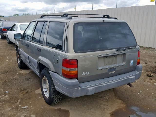 1J4GZ58S8TC365093 - 1996 JEEP GRAND CHER GRAY photo 3