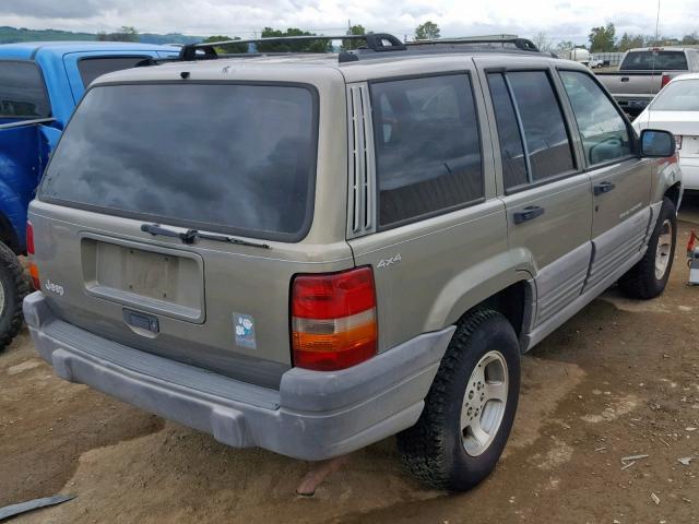 1J4GZ58S8TC365093 - 1996 JEEP GRAND CHER GRAY photo 4