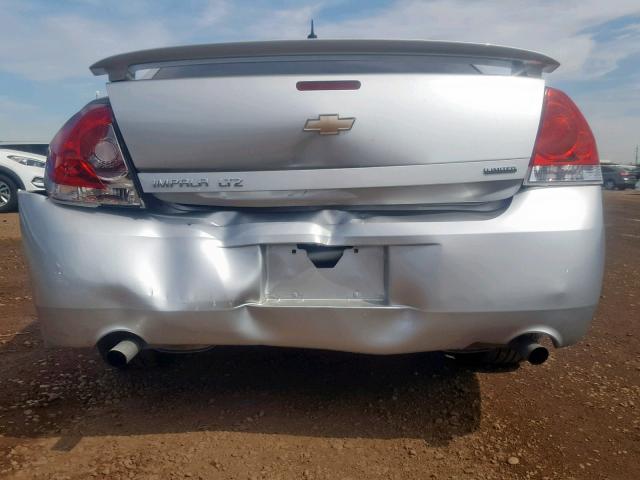 2G1WC5E33E1121482 - 2014 CHEVROLET IMPALA LIM SILVER photo 9