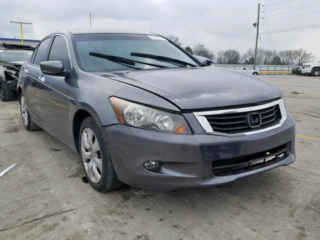 1HGCP36889A020660 - 2009 HONDA ACCORD EXL GRAY photo 1