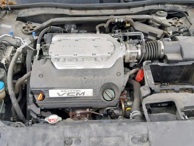 1HGCP36889A020660 - 2009 HONDA ACCORD EXL GRAY photo 7