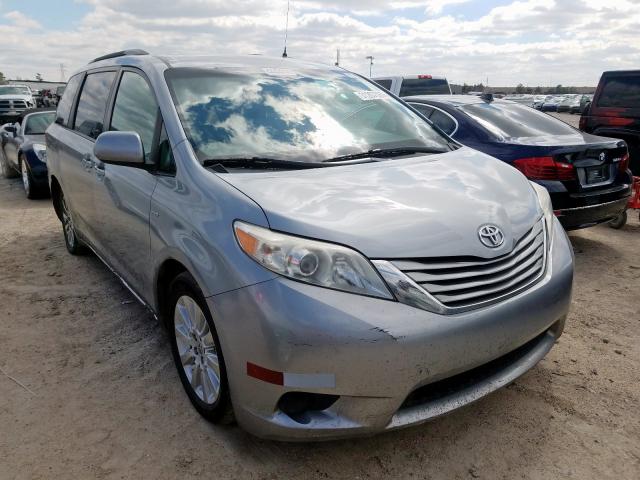 5TDJK3DC9GS128734 - 2016 TOYOTA SIENNA LE  photo 1