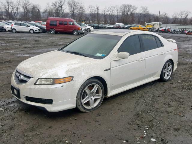 19UUA65526A069394 - 2006 ACURA 3.2TL WHITE photo 2