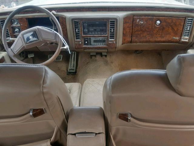 1G6DW5478LR707953 - 1990 CADILLAC BROUGHAM BROWN photo 9