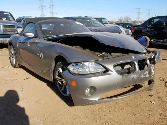 4USBT53535LU11543 - 2005 BMW Z4 3.0 GRAY photo 1