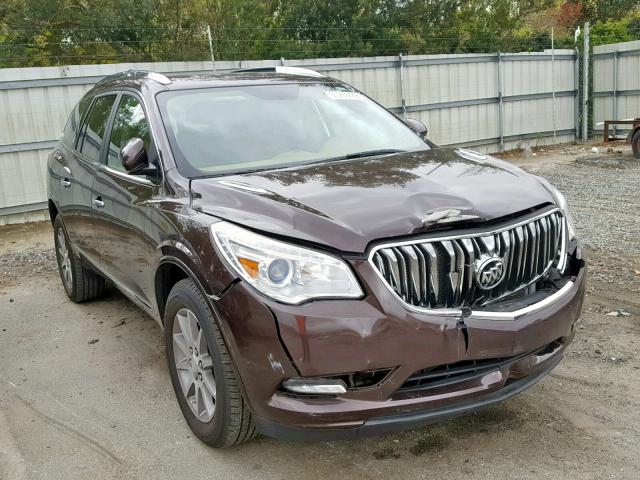 5GAKRBKD3FJ227925 - 2015 BUICK ENCLAVE BROWN photo 1