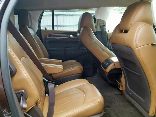 5GAKRBKD3FJ227925 - 2015 BUICK ENCLAVE BROWN photo 6