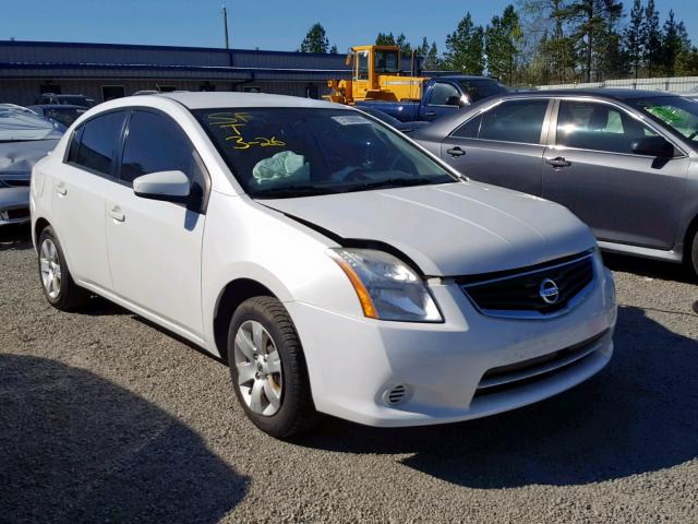 3N1AB6AP7BL608751 - 2011 NISSAN SENTRA 2.0 WHITE photo 1