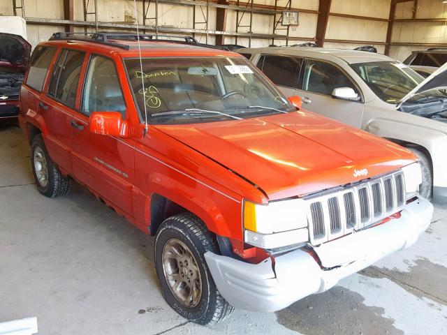 1J4GZ78Y7WC143746 - 1998 JEEP GRAND CHER RED photo 1