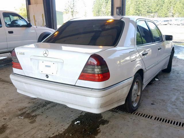 WDBHA29G3XA734517 - 1999 MERCEDES-BENZ C 280 WHITE photo 4