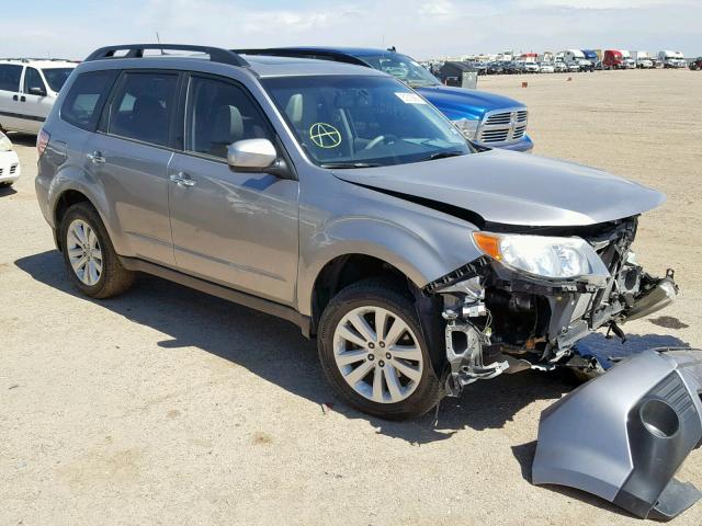 JF2SHBEC1BH770276 - 2011 SUBARU FORESTER L SILVER photo 1