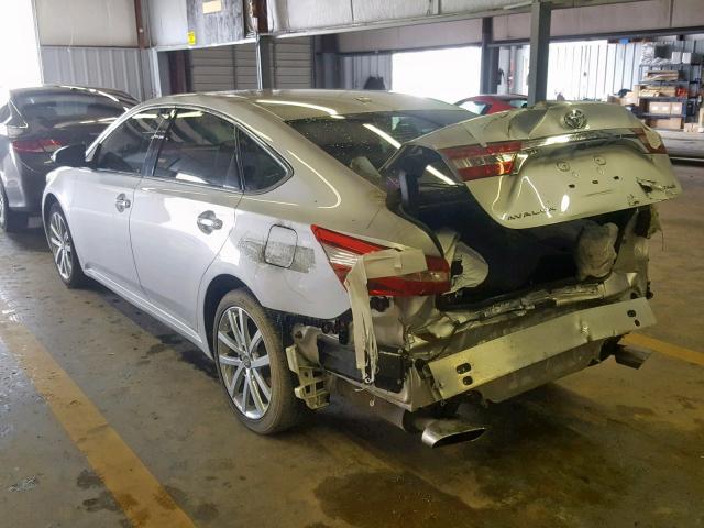 4T1BK1EB2DU027729 - 2013 TOYOTA AVALON BAS SILVER photo 3