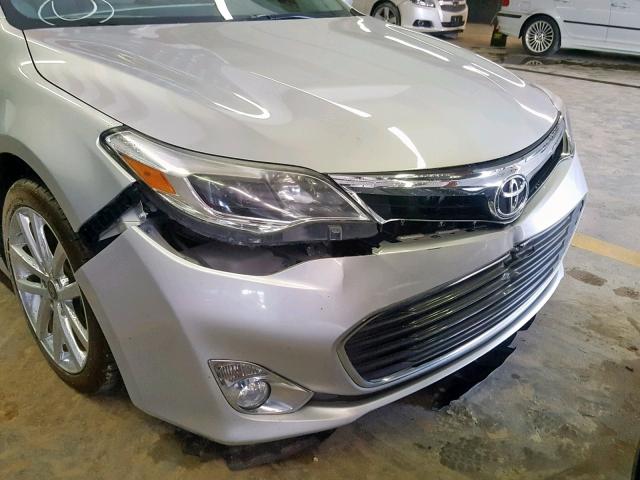 4T1BK1EB2DU027729 - 2013 TOYOTA AVALON BAS SILVER photo 9