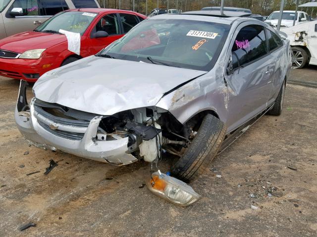 1G1AF1F59A7139671 - 2010 CHEVROLET COBALT 2LT SILVER photo 2