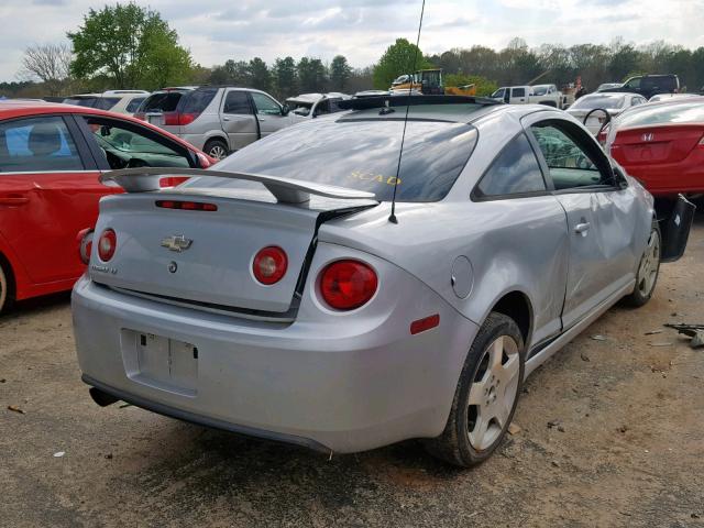 1G1AF1F59A7139671 - 2010 CHEVROLET COBALT 2LT SILVER photo 4