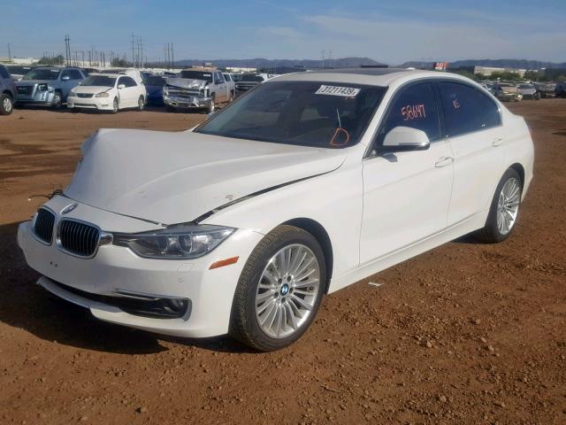 WBA3B9G56ENR90916 - 2014 BMW 335 XI WHITE photo 2