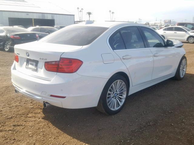 WBA3B9G56ENR90916 - 2014 BMW 335 XI WHITE photo 4