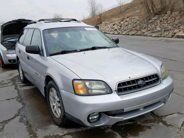 4S3BH675047642740 - 2004 SUBARU LEGACY OUT SILVER photo 1